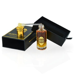 Dark Oud Ispahan Perfume Oil 12ML (0.40 OZ) With Black Gift Box By Intense Oud | A Bold Fusion Of Rose, Saffron & Oud For A Smoky, Opulent Scent.