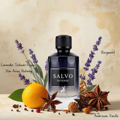 Salvo Intense Eau de Parfum Spray 100ml (3.4 oz) by Maison Alhambra - Intense Oud