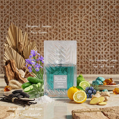 Khamrah Waha Eau de Parfum Spray 100ml (3.4 oz) by Lattafa