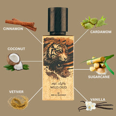 Wild Oud EDP Spray 60ML (2.04 OZ) By Ard Al Zaafaran