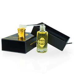 Mukhallat Al Najm Perfume Oil 12ML (0.40 OZ) With Black Gift Box By Intense Oud | Elegant Rose With Vetiver, Smoky Oud & Amber.
