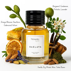 Baklava Extrait de Parfum Spray 100ml (3.3 Oz) - Memoire Collection by Azha