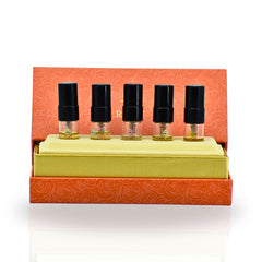 5PC Discovery Set Reef 19, Reef 33, Summer Tiffaany, Summer Pink, Summer Yellow - EDP Sprays 3ML (0.1 OZ) By Reef Perfumes.