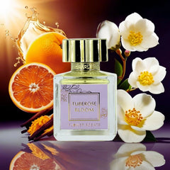 Tuberose Bloom Eau de Parfum Spray 65ml (2.2 oz) by Flower Scents | Creamy Tuberose & Jasmine, Kissed by Citrus, Wrapped in Vanilla & Musk