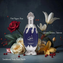 Niche Emarati Lujain Eau de Parfum Spray 100ml (3.4 oz) by Lattafa