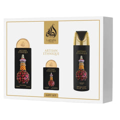 Artisan Ethnique 3-Piece Perfume Gift Set by Lattafa Pride (Gift Set)