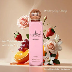 Ameerat Al Arab Prive Rose All Over Spray 150ml (5.07 oz) by Asdaaf