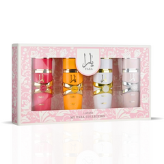 My Yara Collection Eau de Parfum Sprays (4 x 25ml) Gift Set by Lattafa