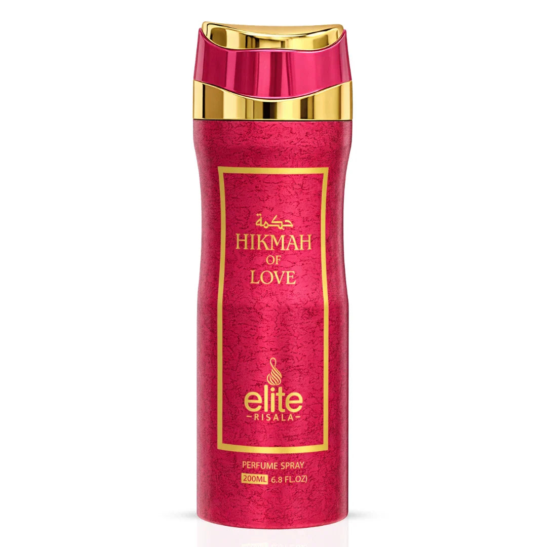 Hikmah Of Love Body Spray 200ml (6.8 oz) by Elite Risala - Intense Oud