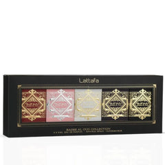 Bade'e Al Oud Eau De Parfum Gift Set Mini Collection (5 x 5ml) by Lattafa