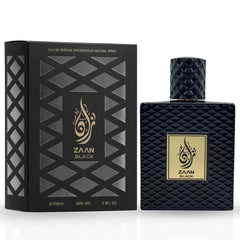 Zaan Black Eau De Parfum Spray 100ml (3.4 oz) By Aura Fragrances - Intense Oud