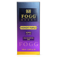 Midnight Purple for Women Eau de Parfum Spray 100ml (3.38 oz) by Fogg - Intense Oud