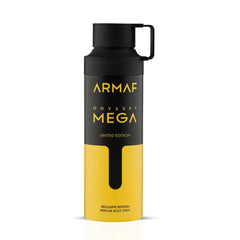 Odyssey Mega Deodorant Spray 200ml (6.8 oz) by Armaf - Intense Oud