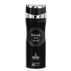 Muhareb Night Body Spray 200ml (6.8 oz) by Elite Risala - Intense Oud