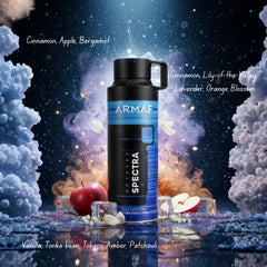 Odyssey Spectra Blu Perfumed Body Spray 200ml (6.8 oz) by Armaf - Intense Oud