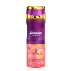 Candelicious Perfumed Body Spray 200ml (6.8 oz) by Risala - Intense Oud