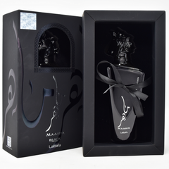 Maahir Black Edition EDP - 100ML (3.4 oz) by Lattafa - Intense Oud ( Wholesale )