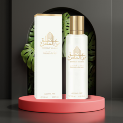 Khoslat Almas Perfumed Hair Mist Alcohol free 125Ml (4.22 Oz) by RASASI - Intense Oud