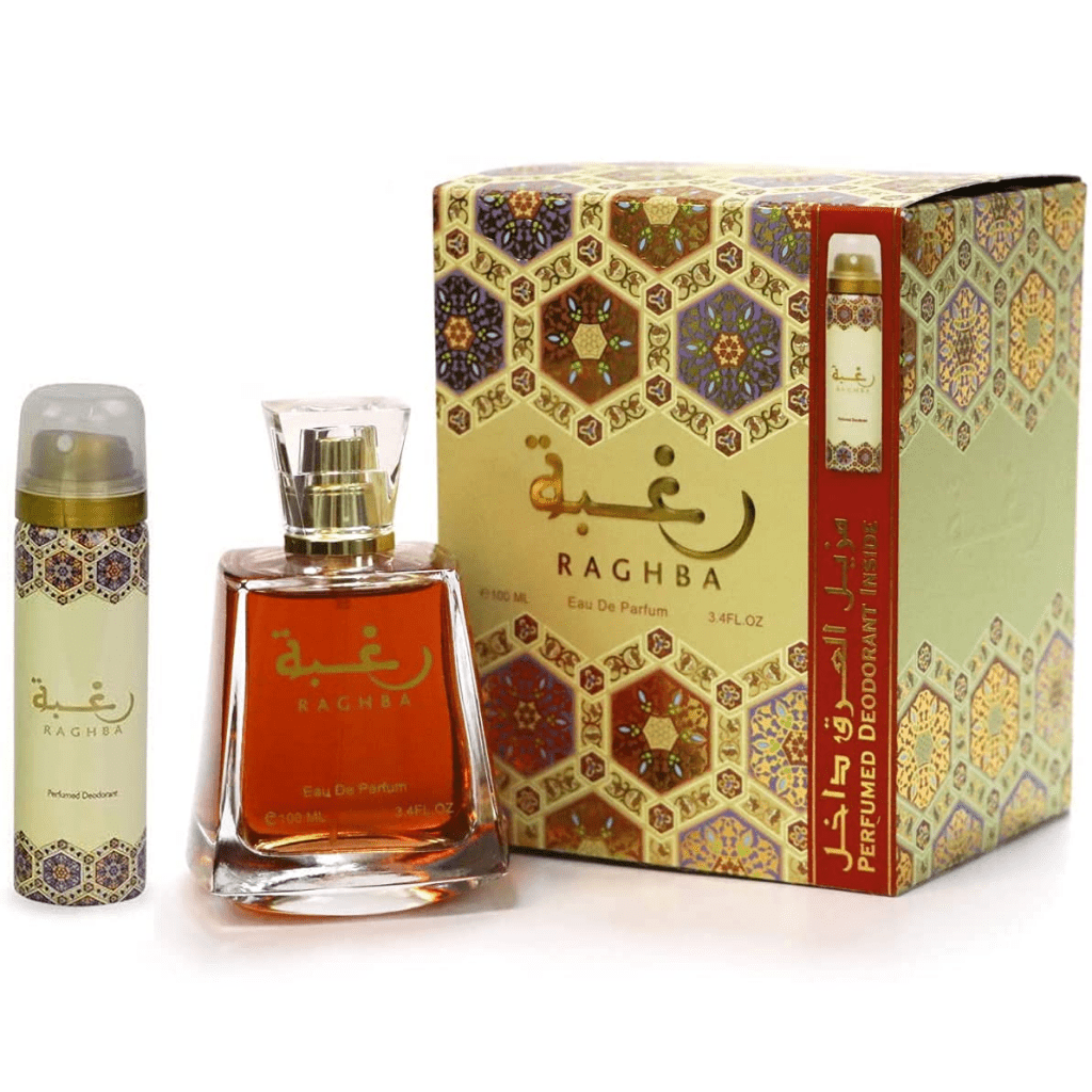 Raghba for Women EDP - 100ML (3.4oz) w/ Deo by Lattafa - Intense oud