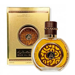 Oud Al Sahraa Unisex EDP - 100ML (3.4 oz) by Lattafa - Intense oud