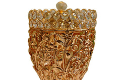 Arab Incense Bakhoor Burner - 10 inch Golden by Intense Oud - Intense oud