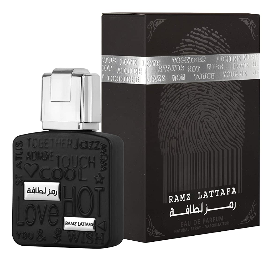 Ramz Lattafa Silver for Men EDP - 30ML (1.0oz) by Lattafa - Intense oud
