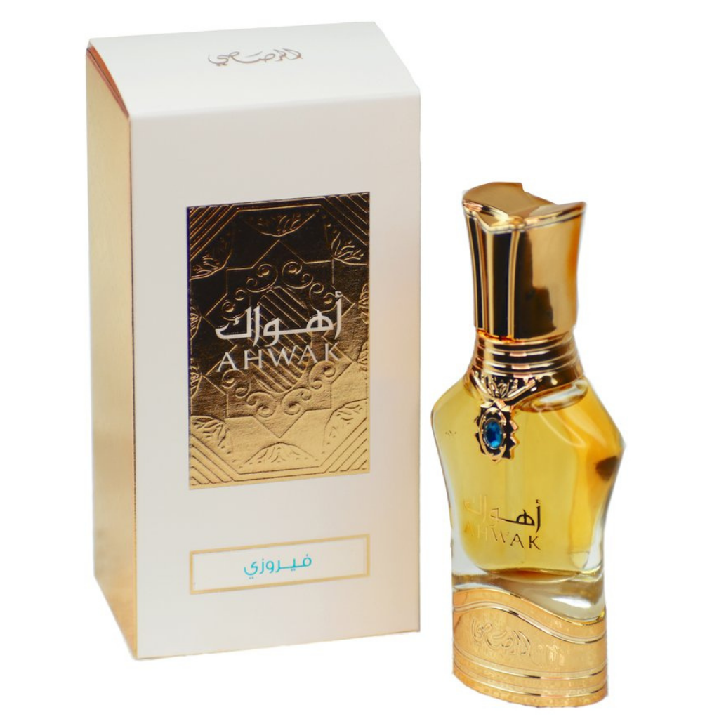 Ahwak Al Fayrozy Perfume Oil - 15 ML (0.5 oz) by Rasasi - Intense oud