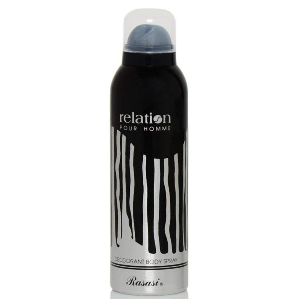 Relation for Men Deodorant - 200ML (6.7oz) by Rasasi - Intense oud