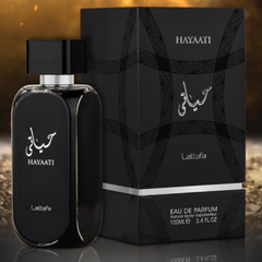 Hayaati Unisex EDP - 100ML (3.4 oz) by Lattafa - Intense oud