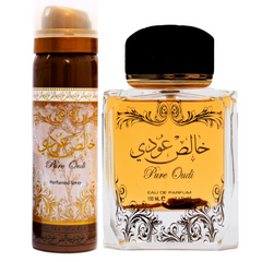 Pure Oudi EDP - 100ML (3.4oz) w/ Deo by Lattafa - Intense Oud ( Wholesale )