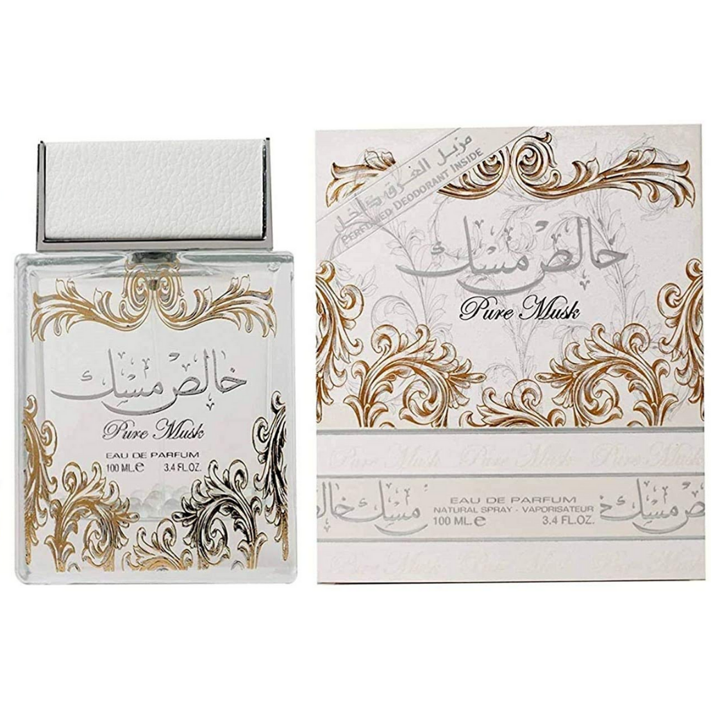 Pure Musk w/ DEO Unisex EDP - 100ML (3.4 oz) by Lattafa - Intense oud