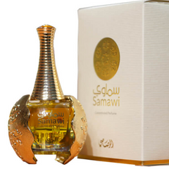 Samawi Perfume Oil - 20 ML (0.67 oz) by Rasasi - Intense oud