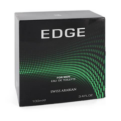 Edge for Men EDT- 100 ML (3.4 oz) by Swiss Arabian - Intense oud