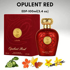 Opulent Red EDP - 100ml (3.4 oz) by Lattafa - Intense oud