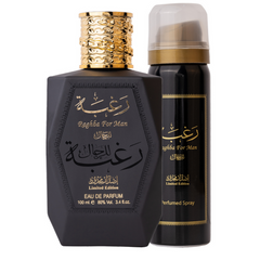 Raghba for Men EDP - 100ML (3.4oz) w/ Deo by Lattafa - Intense Oud ( Wholesale )