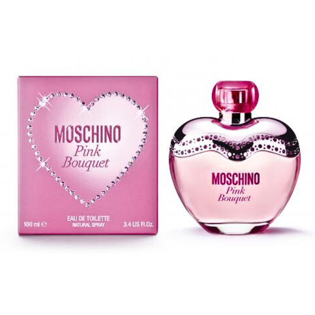 PINK BOUQUET (W) EDT 100ML  (3.4Oz) BY MOSCHINO - Intense oud