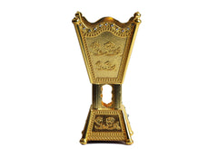 Arab Incense Bakhoor Burner - 6 inch Golden by Intense Oud - Intense oud