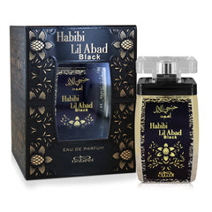 Habibi Lil Abad Black Unisex EDP - Eau de Parfum 100 ML (3.4 oz) by Nabeel - Intense oud