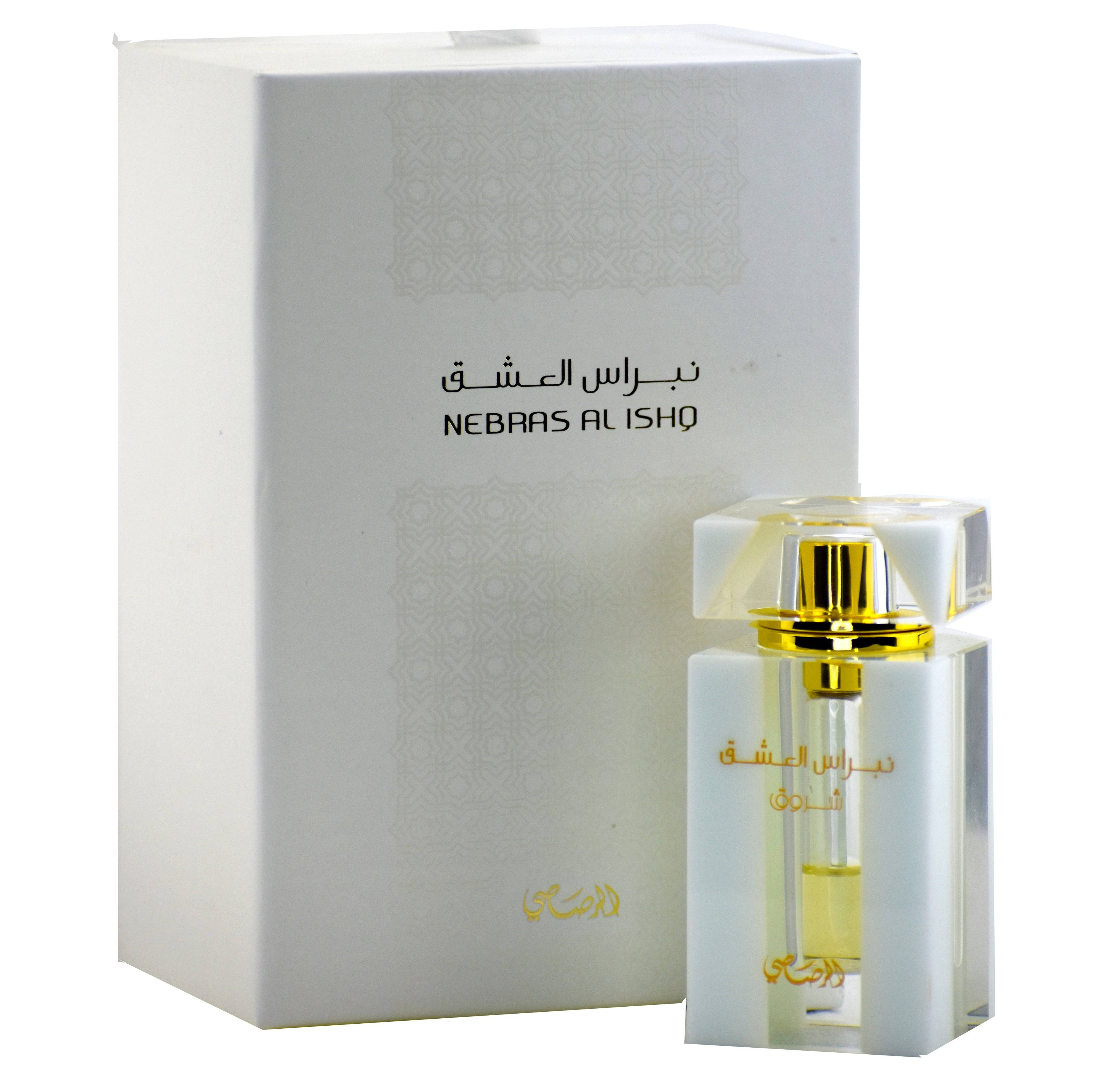 Nebras Al Ishq Shorouk Perfume Oil - 6 ML (0.2 oz) by Rasasi - Intense oud