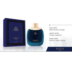 ROYCE BLEU for Men Eau De Parfum 100Ml (3.4Oz) VURV By Lattafa