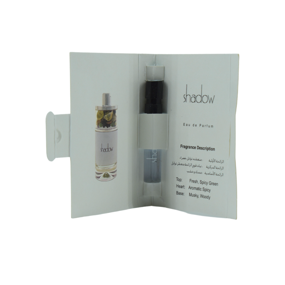 1 Shadow Silver EDP Sample  - 1ML (0.05 oz) by Ajmal - Intense oud