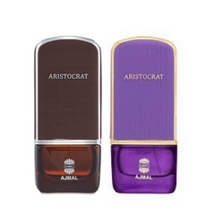 Aristocrat EDP 75ml (2.5Oz) - Eau de Parfum Couple Set by Ajmal - Intense Oud
