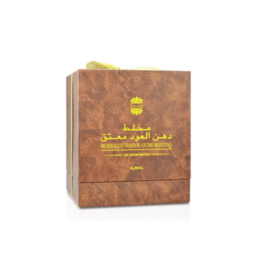 Mukhallat Dahn AL Oudh Moattaq CPO - 18 ML (0.6oz) by Ajmal - Intense Oud