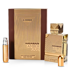AMBER OUD GOLD EDITION EXTREME PURE PERFUME EDP 60ML (2.0 OZ) by AL HARAMAIN, Long Lasting & Refreshing Fragrance.
