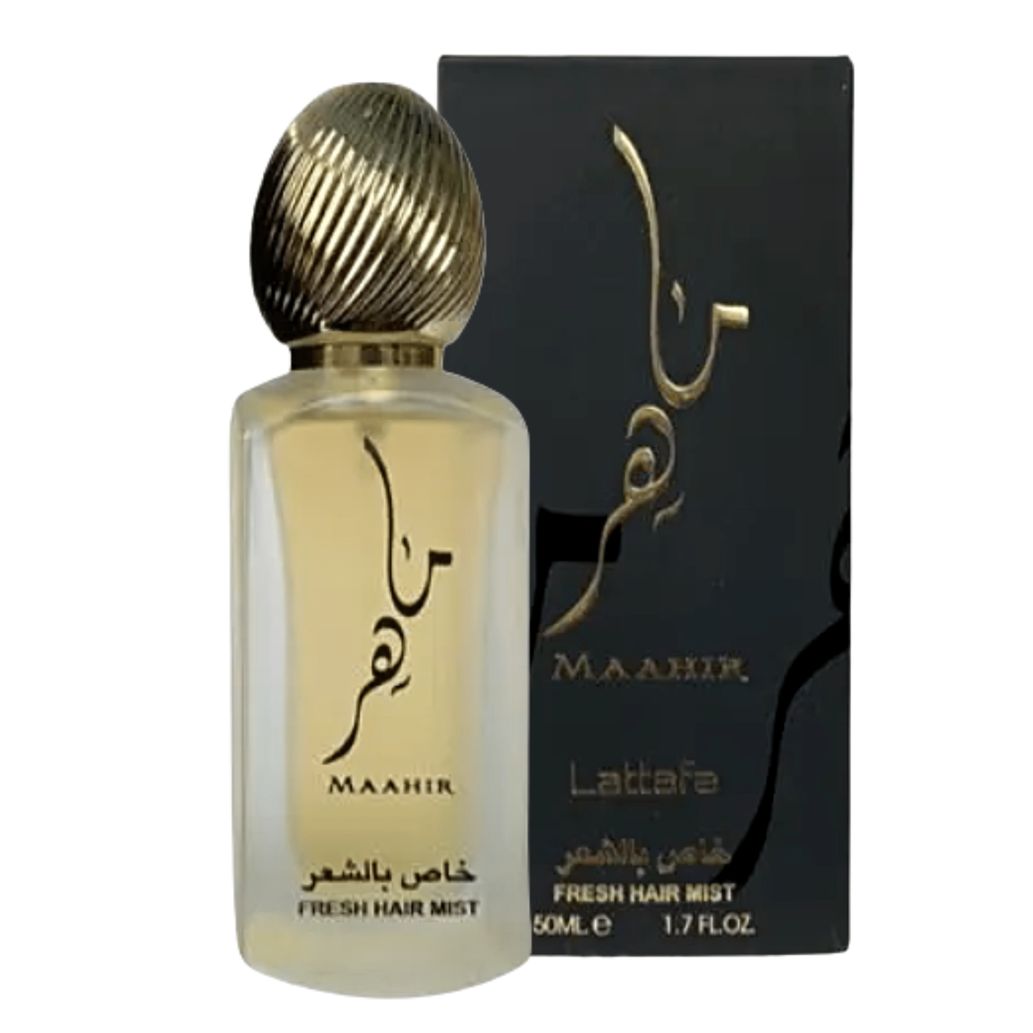 Maahir Hair Mist 50ml by Lattafa - Intense oud
