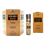 Golden Sand- 6ml (.2oz) Roll-on Perfume Oil by Al-Rehab (Box of 6) - Intense Oud