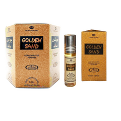 Golden Sand- 6ml (.2oz) Roll-on Perfume Oil by Al-Rehab (Box of 6) - Intense Oud