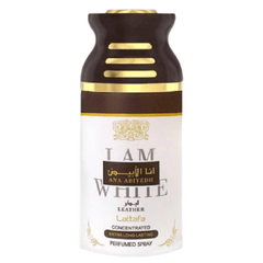 Ana Abiyedh Leather Deodorant - 250ML by Lattafa - Intense oud