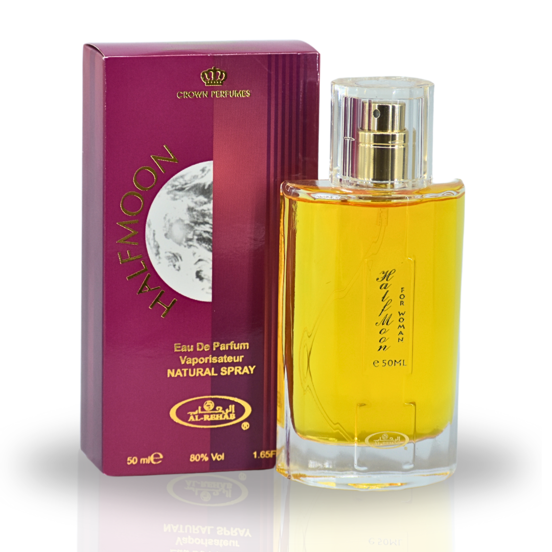 Half Moon For Women EDP - 50ML (1.7 OZ) By Al Rehab - Intense Oud