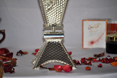 Arab Incense Bakhoor Burner - 15 inch Silver by Intense Oud - Intense oud